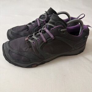 Merrell Proterra GTX Womens Size 11 Black Purple Running Hiking Shoes Sneakers